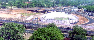 Nine lane flyover near AIIMS