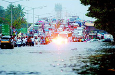 Pictures of Mumbai Flood,July 2005,India News