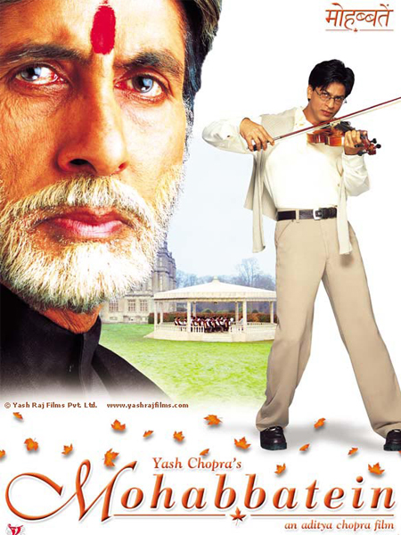 Amitabh in Mohabbatein