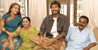 Dhanush parents photo