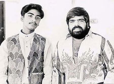 Silambarasan wirh his Father