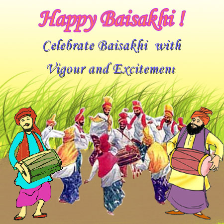 Baisakhi New Year Cards