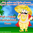 Happy Onam Greeting Card