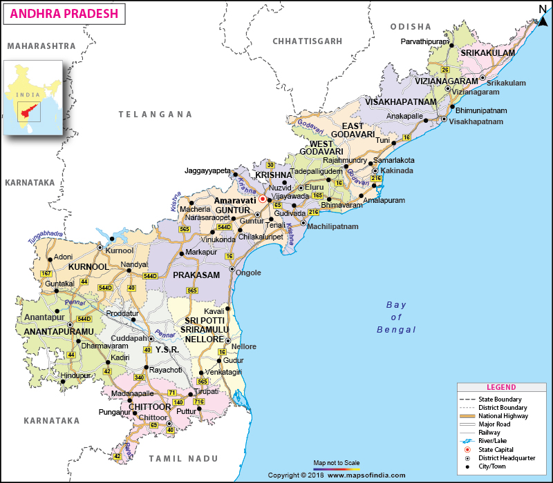 Andhra Pradesh Map